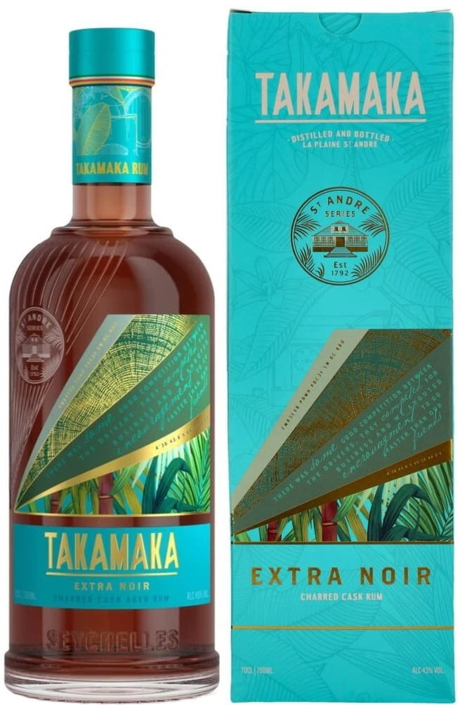 TAKAMAKA ST.ANDRE Extra NOIR 43% 0,7 l (holá láhev)