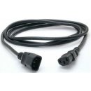 PremiumCord Prodlužovací kabel - síť 230V, IEC 320 C13 - C14, 3 m, kps3