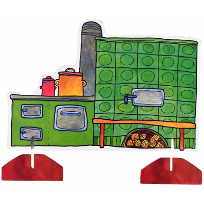 Marionetino pec kulisa k loutkovému divadlu – Zboží Dáma