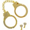 SM, BDSM, fetiš Taboom Diamond Wrist Cuffs Gold