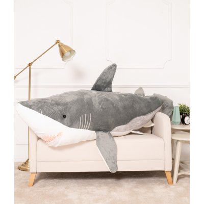 Tomido Velká žralok Adi šedý 200 cm – Zboží Mobilmania