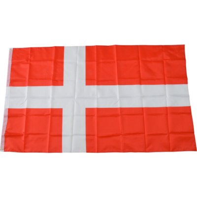 Vlajka, polyester, oboustranný potisk, Dánsko, 150x90cm – Hledejceny.cz