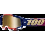 100% Racecraft 2 United zrcadlová skla