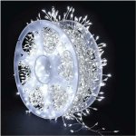 EMOS LED nano řetěz na cívce, stříbrný, 19,2 m, venkovní i vnitřní, studená bílá, časovač – Hledejceny.cz