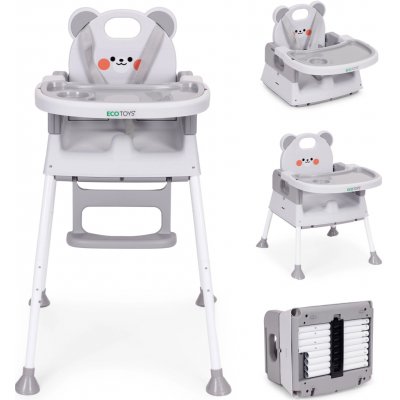 ECOTOYS 3v1 šedá – Zbozi.Blesk.cz