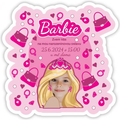 Personal Personalizované pozvánky Barbie – Hledejceny.cz