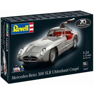 Revell Gift-Set auta 05633 Mercedes-Benz 300 SLR 70th Anniversar 1:24 – Zboží Mobilmania
