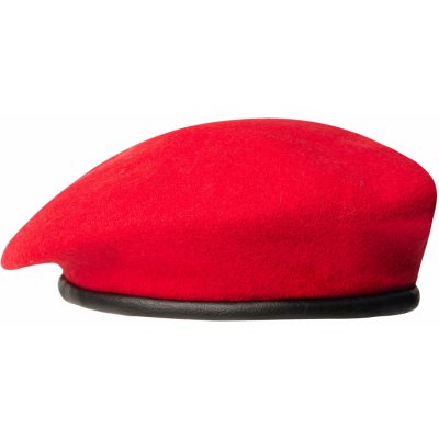 Lisovaný baret BB-TEX červený – Hledejceny.cz