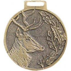 Dřevo Novák Medaile podle hodnocení CIC jelen č.846 zlatá medaile jelen
