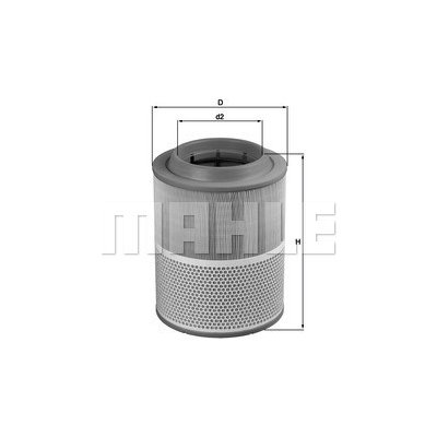 MAHLE ORIGINAL Vzduchový filtr LX1072 – Hledejceny.cz
