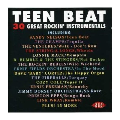 Various - Teen Beat 30 Great Rockin' Instrumentals CD – Zbozi.Blesk.cz