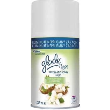 Glade by Brise Bali Sandalwood & Jasmine automatický osvěžovač vzduchu spray 269 ml