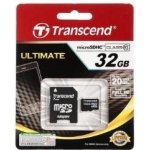 Transcend microSDHC 32 GB UHS-I TS32GUSDHC10 – Hledejceny.cz