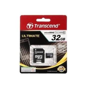 Transcend microSDHC 32 GB UHS-I TS32GUSDHC10