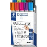 Staedtler Lumocolor whiteboard marker 351, popisovač na bílé tabule, kulatý hrot sada 10ks – Hledejceny.cz