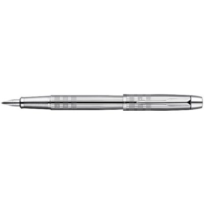 Parker 1501/2190566 I.M. Premium Shiny Chrome Chiselled plnicí pero