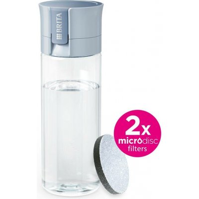 Brita Fill & Go Vital 0,6 l modrá + microdics 2 ks 2024 – Hledejceny.cz