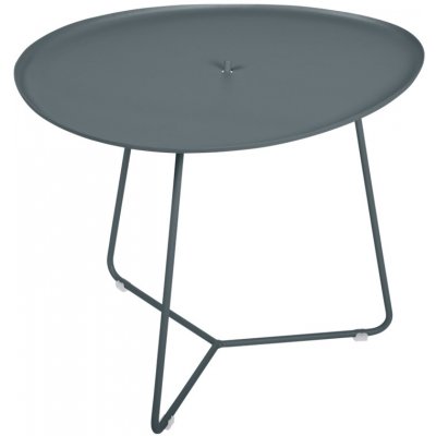 Fermob Odkládací stolek/podnos Cocotte 44 cm storm grey (jemná struktura) – Zboží Mobilmania