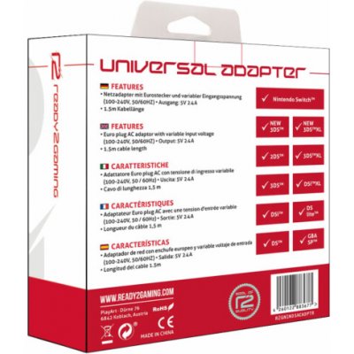 ready2gaming Universal Adapter GBA, DS and Nintendo Switch – Hledejceny.cz