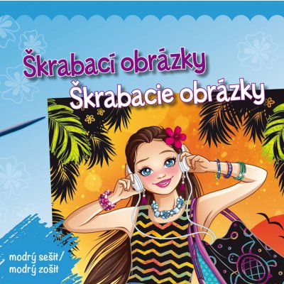Škrabací obrázky modrý sešit Škrabacie obrázky modrý zošit – Zboží Dáma