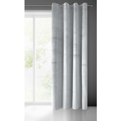 ZÁVĚS PIERRE CARDIN NA KROUŽCÍCH 140X250 CM ŠEDÝ – Hledejceny.cz