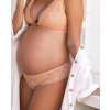Těhotenské kalhotky Cache Coeur Bliss těhotenské brazilky broskvové