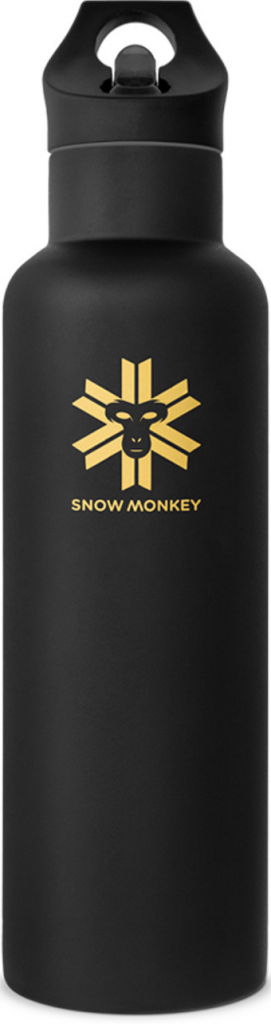 Snow Monkey termoláhev Go Gettle black 600 ml