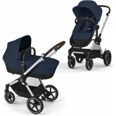 Cybex Eos Lux Silver Ocean Blue 2023