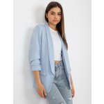 Italy Moda Blazer-DHJ-MA-7684.15P-Light Blue šedá – Zboží Dáma