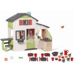 Smoby Set domeček Přátel a jídelní sada Friends House Life rozšiřitelný s kuchyňkou a elektronickým zvonkem – Zboží Mobilmania