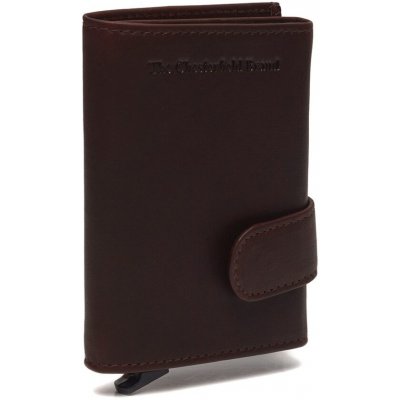 The Chesterfield Brand Malá kožená peněženka pouzdro na karty RFID C08.045601 Frankfurt hnědé – Hledejceny.cz
