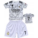 Numberoplus dětský fotbalový dres Komplet Bílá Real Madrid FC Cristiano Ronaldo – Zboží Mobilmania