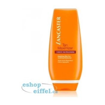 Lancaster Tan Maximizer zklidňující hydratační krém pro prodloužení opálení na obličej a tělo (Soothing Moisturizer Repairing After Sun) 125 ml