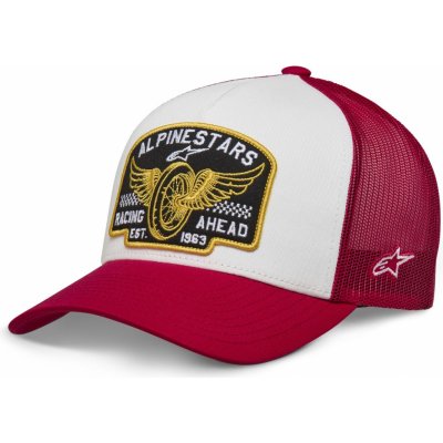 ALPINESTARS HERITAGE PATCHER BÍLÁ/ČERVENÁ – Zbozi.Blesk.cz