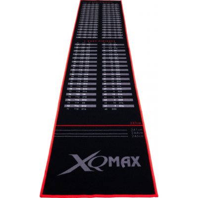 Koberec k terči XQMax Black/Red 80cm – Zboží Dáma