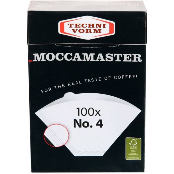 Filtry do kávovarů Techniworm Moccamaster vel.4 100ks