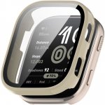 VSECHNONAMOBIL 108020 PC FULL COVER Plastový kryt se sklem pro Amazfit Bip 6 IVORY WHITE – Zboží Živě