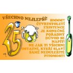 Průkaz 25 Všechno nejlepší – Hledejceny.cz