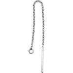 Šperky4U Ocelový řetízek na výrobu náušnice - 1 kus - OK1312-ST – Zboží Dáma