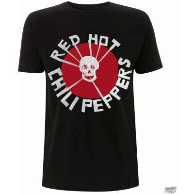 Tričko metal NNM Red Hot Chili Peppers Flea Skull černá – Zboží Mobilmania