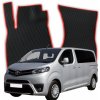 Autokoberec EVA koberečky Autokoberce EVA proToyota ProAce Verso Short 8 místný Short 1 gen Dodávka (2016-2024)