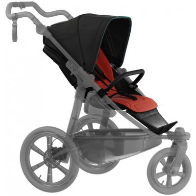 Tfk stroller seat unit mono/pro Sport sedačka anthracite with red highlights – Zboží Dáma
