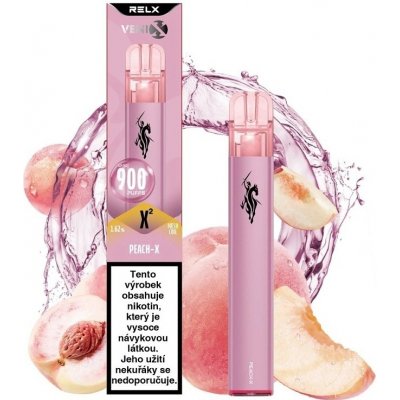 Venix X2 Peach-X 16 mg 900 potáhnutí – Sleviste.cz