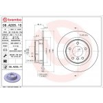 Brzdový kotouč BREMBO 08.A205.11 | Zboží Auto