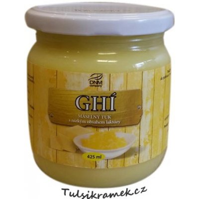 DNM Ghí přepuštěné Máslo 425 ml – Sleviste.cz