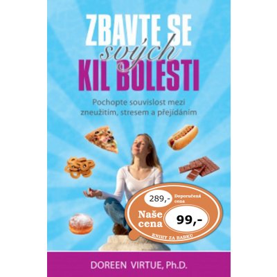 Zbavte se svých kil bolesti. Pochopte souvislost mezi zneužitím, stresem a přejídáním - Doreen Virtue - Synergie