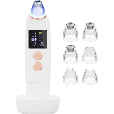 Beautifly B-Derma Pro mikrodermabrazivní přístroj + náhradní hlavice – Zboží Dáma
