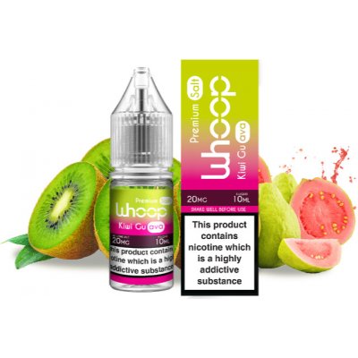 WHOOP SALT Kiwi Guava 10 ml 20 mg – Zboží Mobilmania