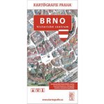 plán Brno kreslený plán historického centra – Hledejceny.cz