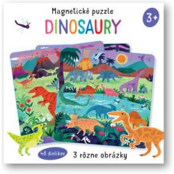 Dinosaury Magnetické puzzle